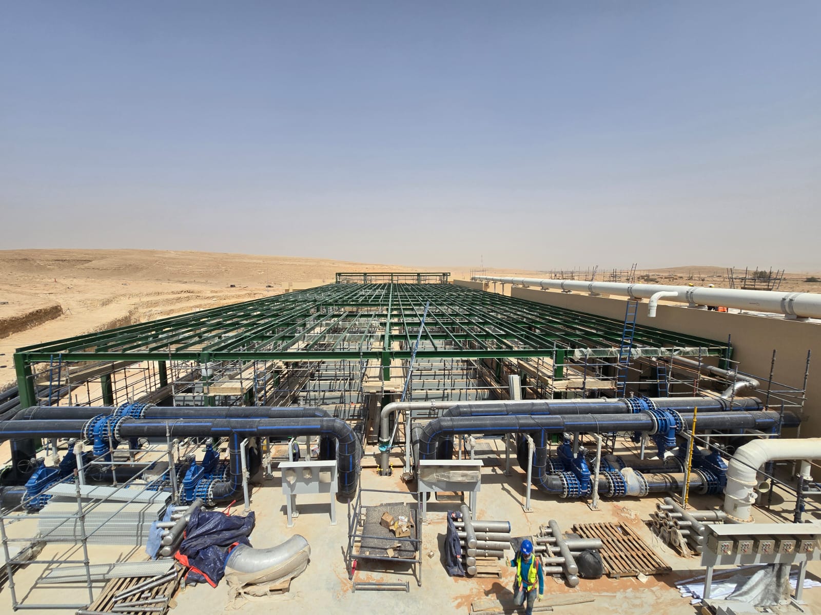 Qiddiya - Hanger, FCR Tank Shade, Disc Filter Steel